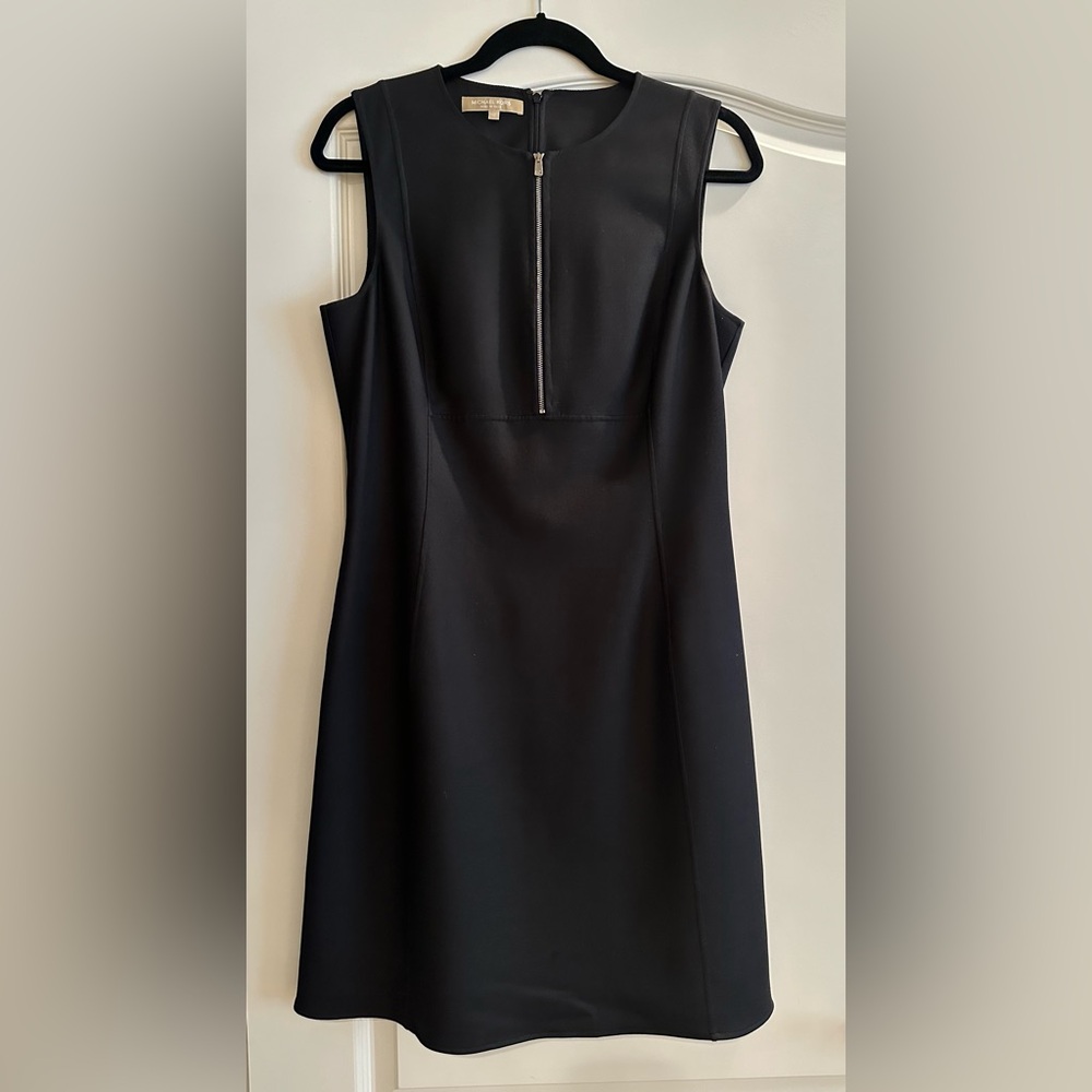 Women’s Michael Kors Black Sleeveless A-Line Dress Size 12